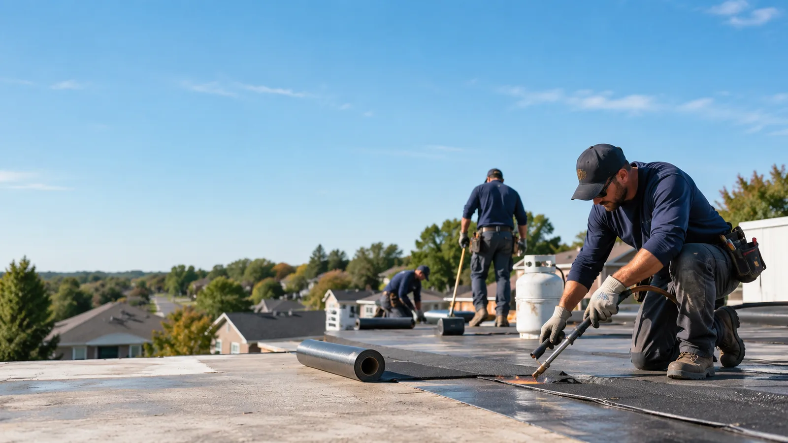 Flat Roof Leak Repair providers in Mode, IL